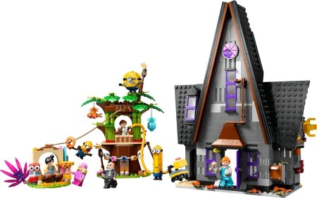 75583 LEGO® Despicable Me Pakalikų ir Gru šeimos namas 