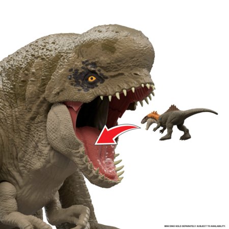 JURASSIC WORLD SUPER COLOSSAL interaktyvus dinozauras D. rex, JKG95 