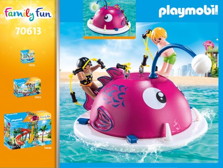 PLAYMOBIL FAMILY FUN Plaukimo sala, 70613 70613