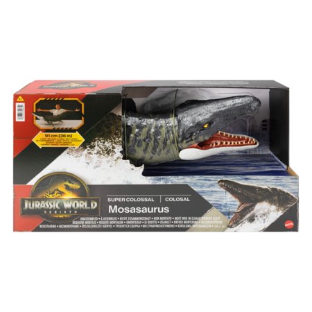 JURASSIC WORLD milžiniška figūrėlė – Super Colossal Mosa, JGB51 