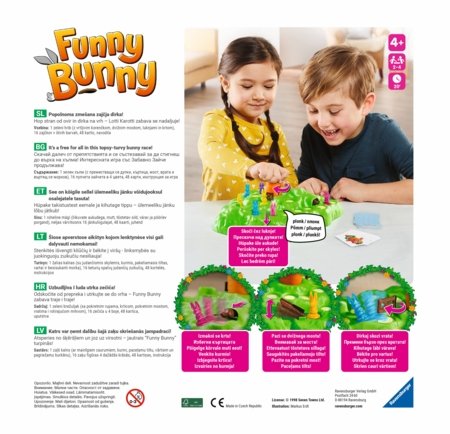 RAVENSBURGER žaidimas Funny Bunny'23, 22373 