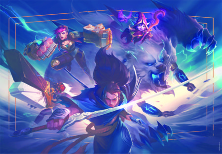 CLEMENTONI dėlionė LEAGUE OF LEGENDS 2, 500 d., 35560 