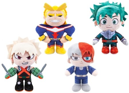 MY HERO ACADEMIA pliušinis žaislas asort. 28cm., 466211 