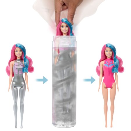 BARBIE Color Reveal siurprizų rinkinys Disco Star serija, JCP01 