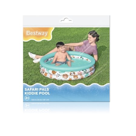 BESTWAY pripučiamas baseinas Safari Pals, 51008 