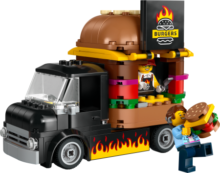60404 LEGO® City Mėsainių Sunkvežimis 