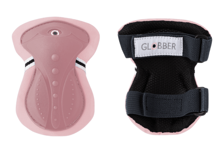 GLOBBER kelių ir alkūnių apsaugų rinkinys, rožinis JUNIOR XS, 541-210 