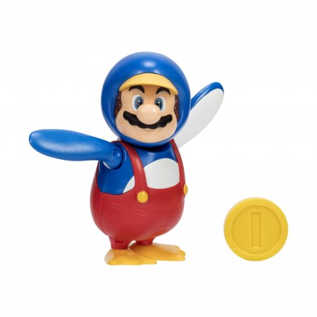 NINTENDO 4" Super Mario figūrėlė, asort., 408234-6 408234-6