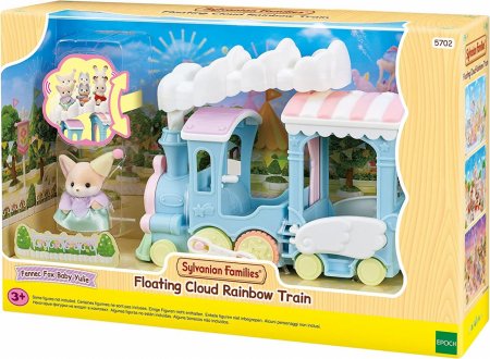SYLVANIAN FAMILIES Floating Cloud Rainbow traukinys, 5702 5702