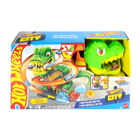 HOT WHEELS rinkinys Dinozauras Gaisrinėje, JBM73 