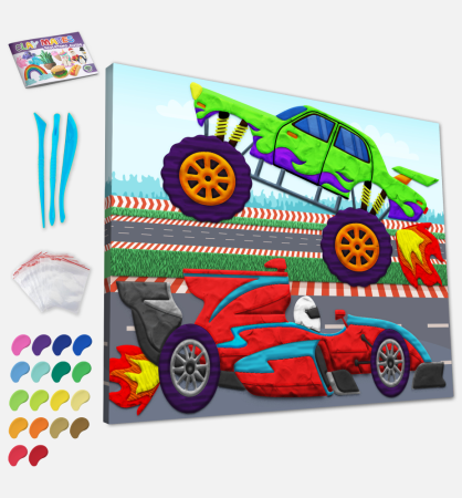 SPLAT PLANET modelino paveikslo rinkinys Automobilis, SP46994 