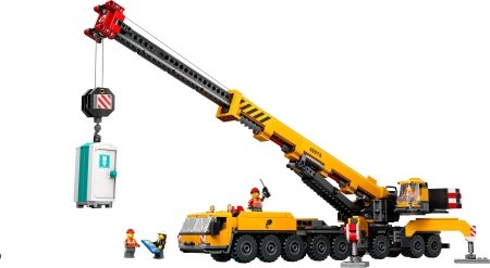 60409 LEGO® City Big Vehicles Geltonas mobilus statybų kranas 