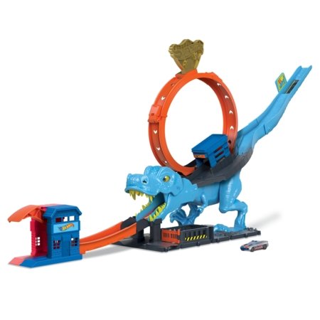 HOT WHEELS rinkinys Dinozauras su kilpa, HKX42 HKX42