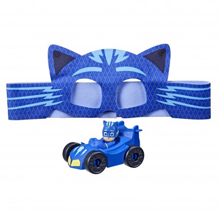PJ MASKS mašinėlė ir herojaus kaukė, asort., F37255L0 F37255L0