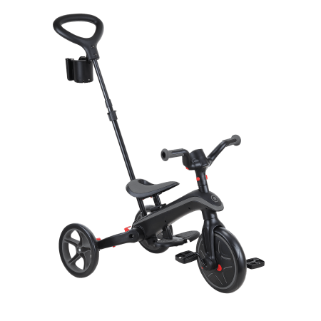 GLOBBER triratukas Explorer Trike 4in1,juodas-pilkas, 732-120 