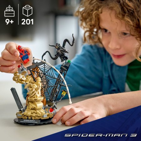 76334 LEGO® ǀ Marvel Epinė kova: Žmogus voras prieš Smėlio žmogų 