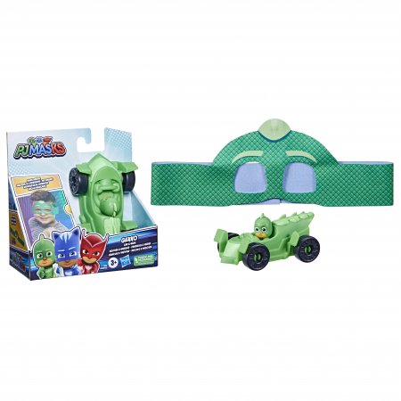 PJ MASKS mašinėlė ir herojaus kaukė, asort., F37255L0 F37255L0