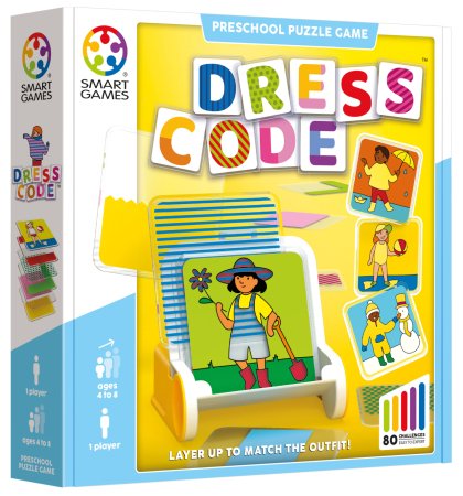 SMART GAMES stalo žaidimas Dress Code, SMA#080 