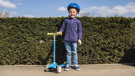 HTI paspirtukas Mini Cruiser, mėlynas, 1437305 1437305