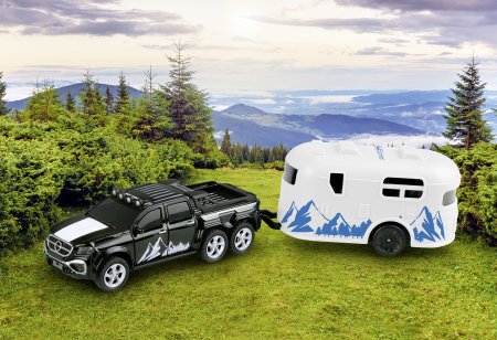 REVELL mini RC automobilis su kemperiu, 23566 