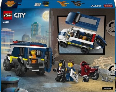 60479 LEGO® City policijos kalinių gabenimo furgonas 