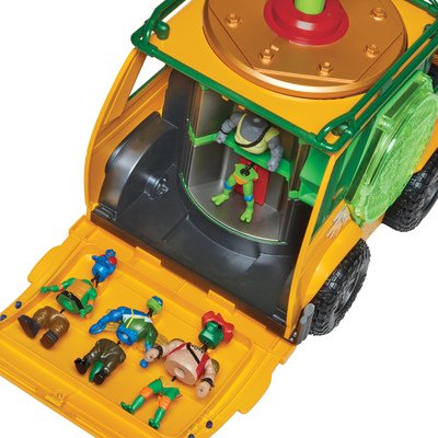 TMNT žaidimų rinkinys su 6 figūrėlėmis Mutation Station, 84386 