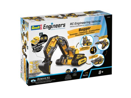 REVELL RC konstruktorius Engineering Vehicle 4in1, 21304 
