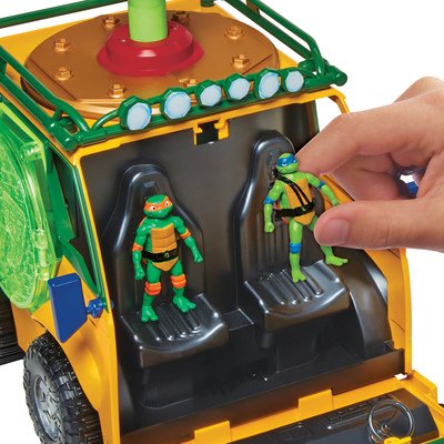 TMNT žaidimų rinkinys su 6 figūrėlėmis Mutation Station, 84386 