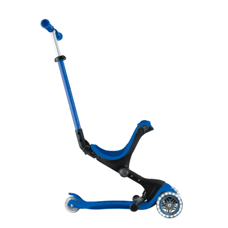 GLOBBER paspirtukas Go Up Deluxe Lights, tamsiai mėlynas, 748-600 