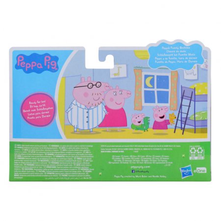 PEPPA PIG figūrėlių rinkinys Pepa šeima, 4 vnt.,  asort., F21715L0 F21715L0