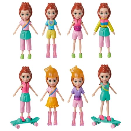 POLLY POCKET vidutinio dydžio mados rinkinys asort, HKV88 HKV88