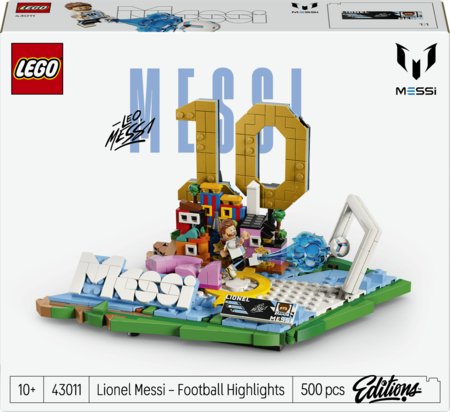 43011 LEGO® Editions Lionel Messi – svarbiausi futbolo įvykiai 