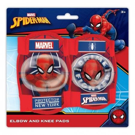SEVEN POLSKA Kelių ir alkūnių apsaugos Spider man, 9063 9063