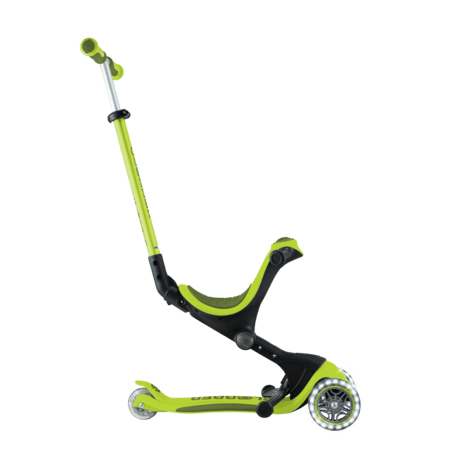 GLOBBER paspirtukas Go Up Deluxe Lights, laimo žalia, 748-606 