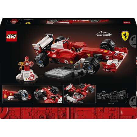 11375 LEGO® Icons Ferrari F2004 ir Michael Schumacher 