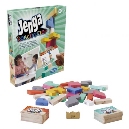 HASBRO GAMING žaidimas Jenga Maker (RUS), F4528121 F4528121