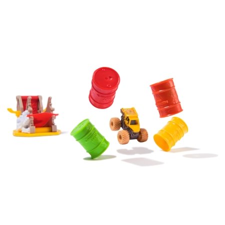 MONSTER JAM MINI JAMS paleidimo trasa su 2 transporto priemonėm Boneyard Blaster, 6069711 