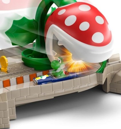 HOT WHEELS Mario Kart rinkinys Augalas piranija, GFY47 GFY47