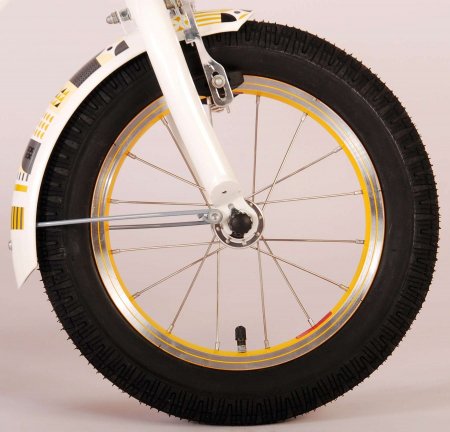 VOLARE Miracle Cruiser dviratis 14" baltas, 21488 21488