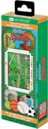 MY ARCADE žaidimų konsolė Pixel Pocket Pro All-Star Sports, DGUN-3944 