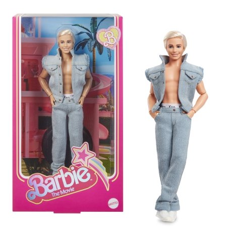 BARBIE kolekcinis Kenas su džinsiniu kostiumu 2023, HRF27 