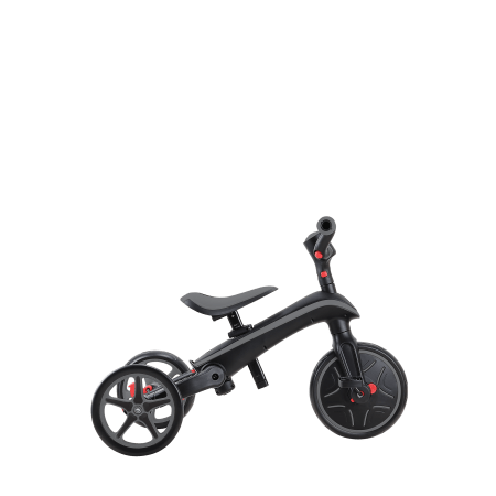 GLOBBER triratukas Explorer Trike 4in1,juodas-pilkas, 732-120 