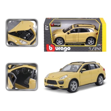 BBURAGO 1:24 Automodelis Porshe Cayenne turbo, 18-21056 BK 