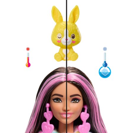 BARBIE Cutie Reveal kiškutės rinkinys, spalvotų sapnų serija, HRK38 