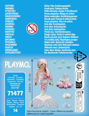 PLAYMOBIL SPECIAL PLUS undinė su aštuonkoju, 71477 