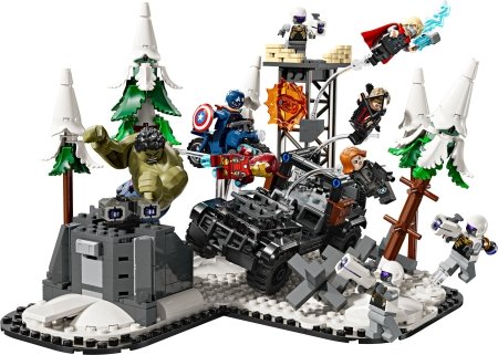 76291 LEGO® Super Heroes Marvel Keršytojų komanda: Altrono amžius 