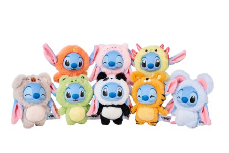 DISNEY YUYUS pliušinis žaislas Stitch, 12 cm, asort., 6315870778 