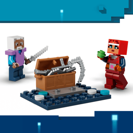 21591 LEGO® Minecraft® Pakeistojo prižiūrėtojo mūšis 