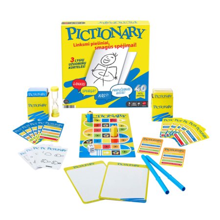 PICTIONARY žaidimas (lietuvių kalba), JGF68 