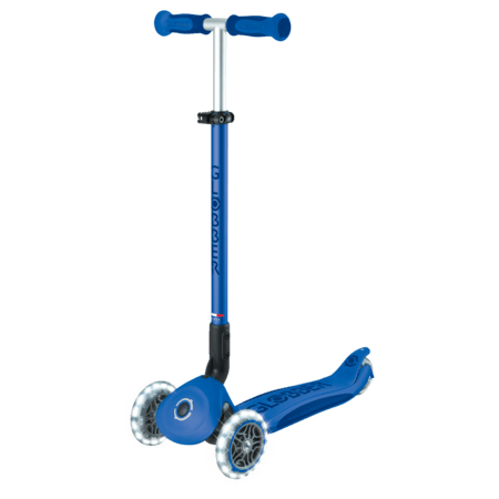 GLOBBER paspirtukas Go Up Deluxe Lights, tamsiai mėlynas, 748-600 